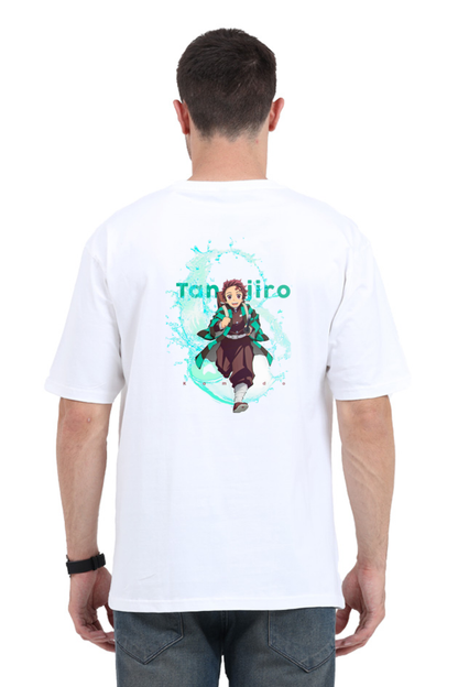 Breath of the Dragon: Oversized Tanjiro Kamado T-shirt