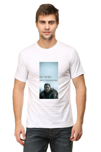 "Kill the Boy, Let the Man Be Born"– Iconic Jon Snow Quote T-shirt