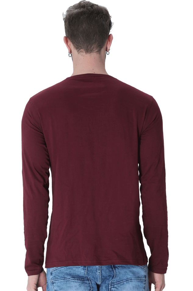 Men's Round Neck Full Sleeve T-shirt