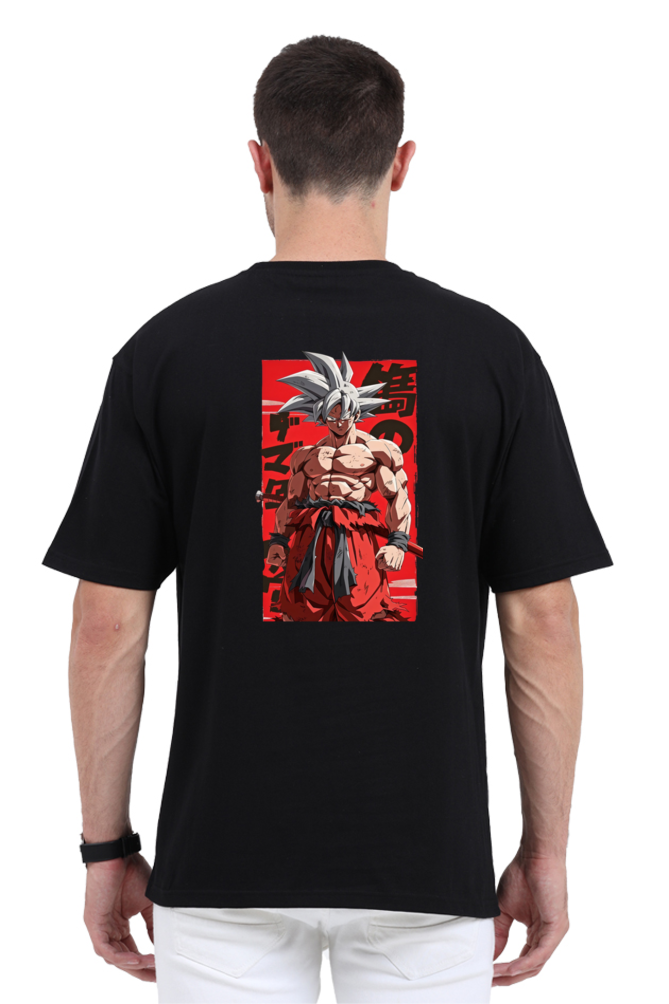 Power Unleashed: Goku Oversized T-shirt Drip