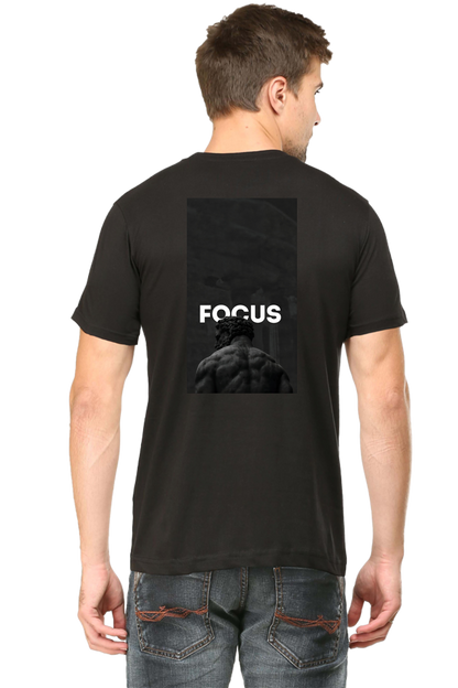 "Stay Focused, Stay Driven" – Motivational Focus T-shirt