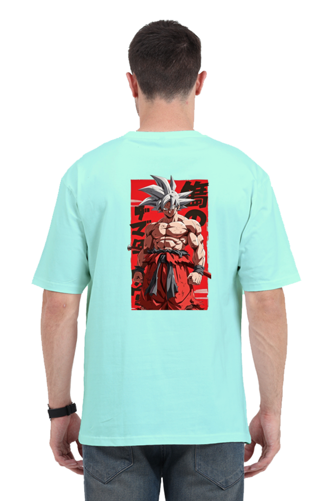 Power Unleashed: Goku Oversized T-shirt Drip