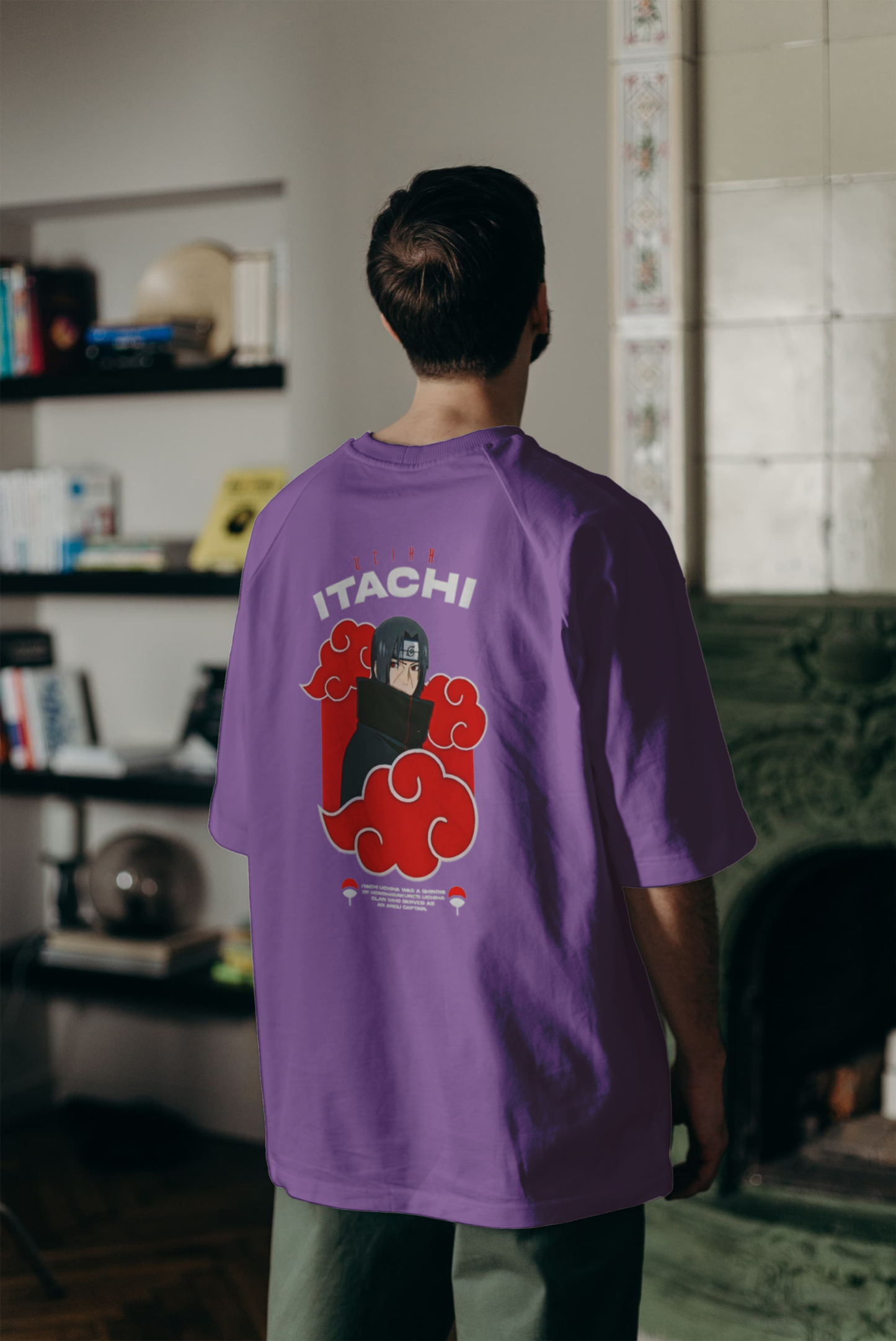 Itachi Uchiha Aura Oversized T-shirt