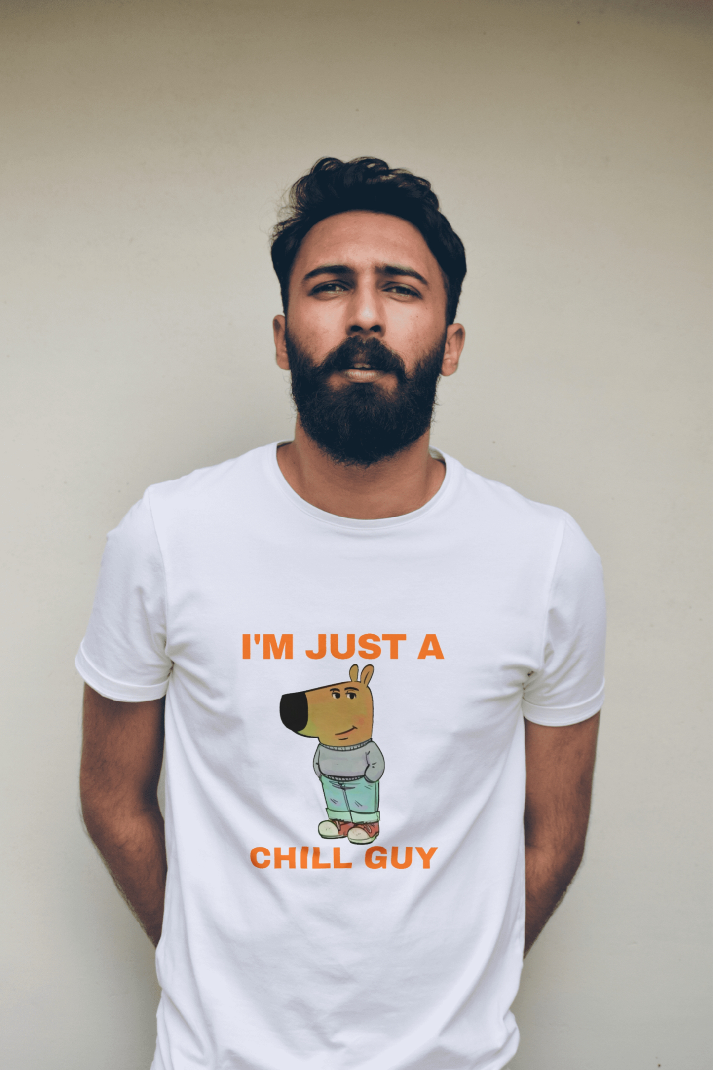 Chill Guy Printed T-Shirt