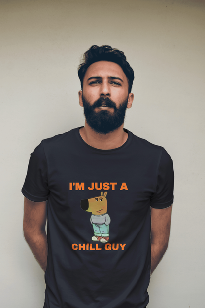 Chill Guy Printed T-Shirt