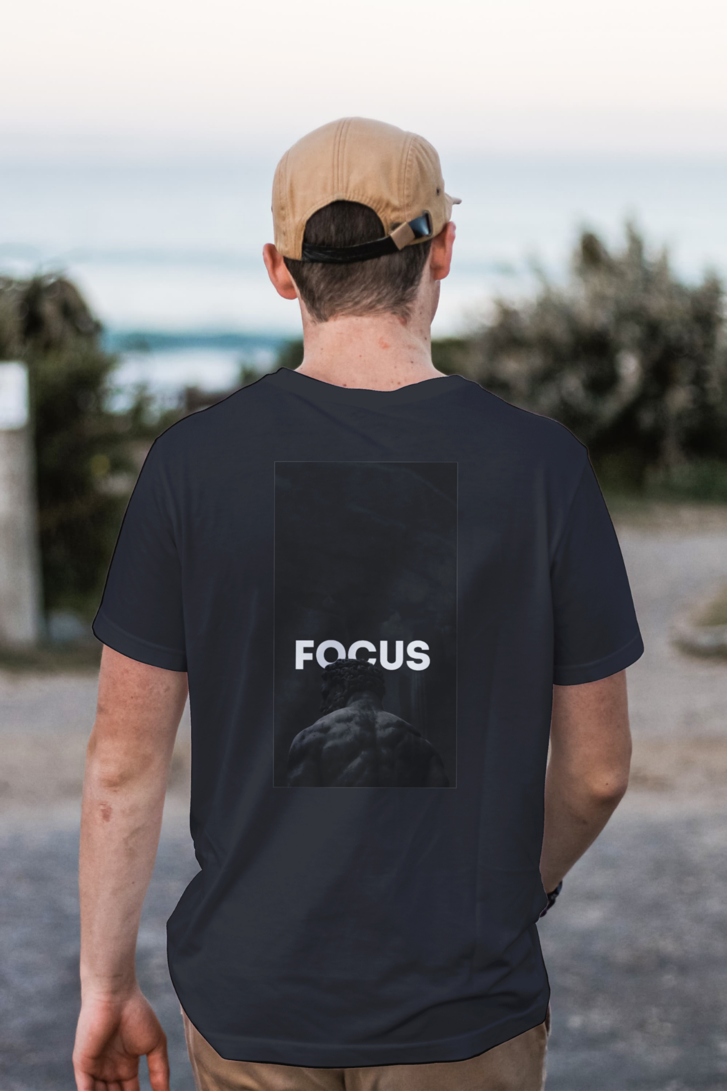 "Stay Focused, Stay Driven" – Motivational Focus T-shirt