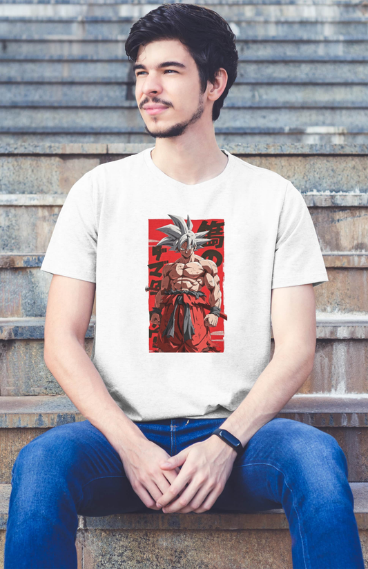 Saiyan Surge: Regular Fit Goku T-shirt