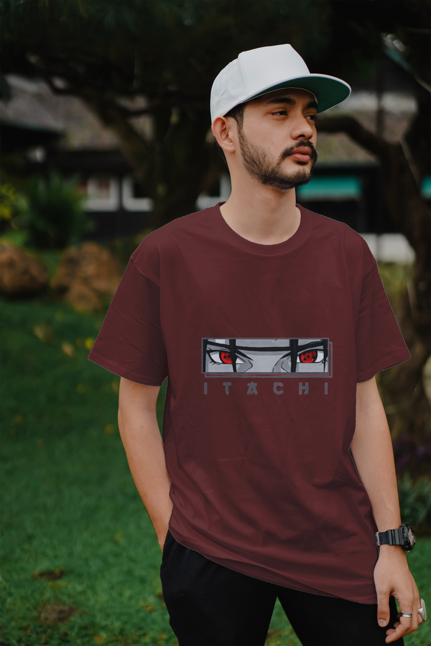 Itachi Uchiha Aura Oversized T-shirt