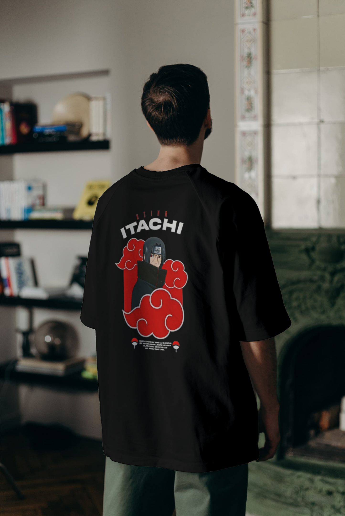 Itachi Uchiha Aura Oversized T-shirt